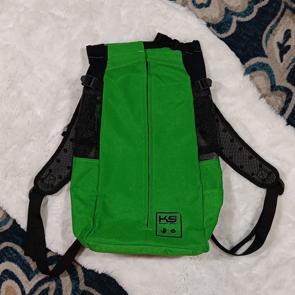 K9 Sport Sack green pet carrier packpack small